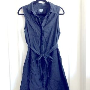 Dark demin dress